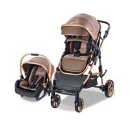 Babycare BC 340 Gold Bora Cross Travel Sistem Bebek Arabası