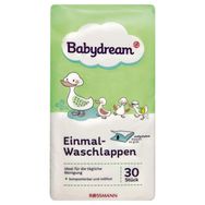 Babydream 30 Adet Tek Kullanımlık Bebek Yıkama Bezi