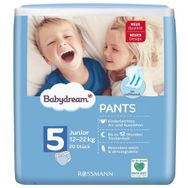 Babydream No:5 Junior 20 Adet Külot Bebek Bezi