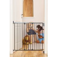 Babygo 62-102 cm Siyah Metal Uzayan Güvenlik Kapısı