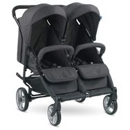 Babyhope BH-3077 City Twin İkiz Siyah Bebek Arabası