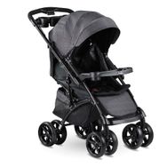Babyhope BH-609 Polo Siyah Çift Yönlü Bebek Arabası