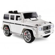 Babyhope BHU12 Mercedes G65 AMG 12V 439 Beyaz Uzaktan Kumandalı Akülü Jeep