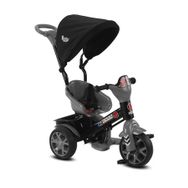 Babyhope Bobo Speed Gri Tenteli Üç Tekerlekli Bisiklet