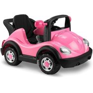 Babyhope W-431R Uzaktan Kumandalı 12V Pembe Akülü Araba