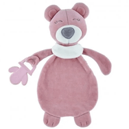 Babyjem 680 Gül Kurusu Diş Kaşıyıcılı Uykucu Ayıcık