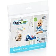 Babyjem Bebek Çamaşır Yıkama Torbası 46X36 cm 1 Adet Beyaz (5 Adet)
