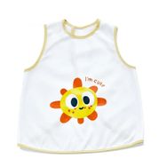 Babyjem Beyaz-Sarı Biye Yeni Poli Muşamba Önlük