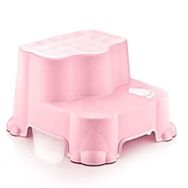 BabyJem Çok Amaçlı Katlı Pembe Basamak