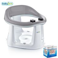 BabyJem Önden Açılır Gri Banyo Ve Mama Oturağı
