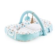 BabyJem Yat Otur Oyna Mavi Bebek Minderi