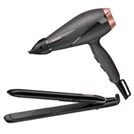 Babyliss 6709DE Smooth Pro 2100 W Saç Kurutma Makinesi ve ST250E Süper Shine 230 Saç Düzleştirici Set