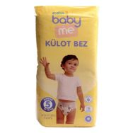 Baby&Me No: 5 Junior 50 Adet Külot Bebek Bezi