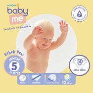 Baby&Me No:5 Junior 50 Adet Bebek Bezi