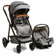 Baby&Plus Galaxy Travel Sistem Gri Bebek Arabası