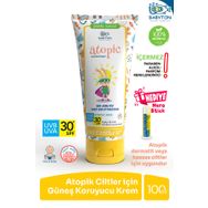 Babyton 100 ml Atopik Ciltler Güneş Koruyucu Krem