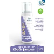 Babyton Yenidoğan Konak Önleyici Doğal ve Organik Köpük 150 ml Şampuan