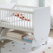Babywhen BW1030 Sallanır Sepet Bebek 50x90 cm Beyaz Beşik