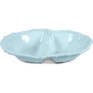 Baci Milano Joke Table&Kitchen Melamin 2'li Aqua Bölmeli Tabak