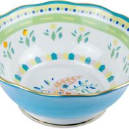 Baci Milano Mamma Mia 26x11 cm Mavi Desenli Kase