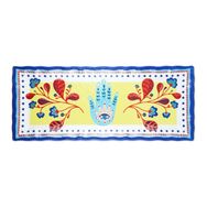 Baci Milano Mamma Mia 49x20x 2.5 cm El Desenli Dikdörtgen Tepsi