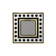 Baci Milano Optical 17x17 cm Kare Tepsi