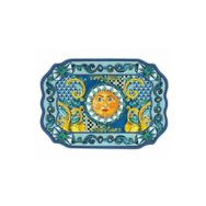 Baci Milano Sicily 47 CMx 33 CM Mavi Tepsi