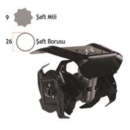 Baco BC280900 Motorlu Tırpan Çapalama Aparatı