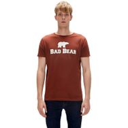 Bad Bear 19.01.07.002 Bisiklet Yaka Kahverengi Erkek T-shirt