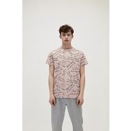 Bad Bear 21.01.07.031 Language Tee Pudra Pembe Erkek T-shirt