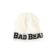 Bad Bear 21.02.41.004 Brand Standart Kalıp Düz Beyaz Erkek Bere