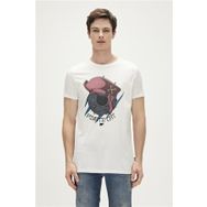 Bad Bear 23.01.07.021 Beyaz Erkek T-Shirt