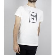 Bad Bear 23.01.07.022 Pass Me Beyaz Erkek T-shirt