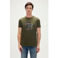 Bad Bear 23.01.07.037-C70 Yeşil Erkek T-Shirt