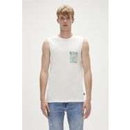 Bad Bear 23.01.23.004_MONSTERA TANK-TOP Beyaz Erkek Atlet
