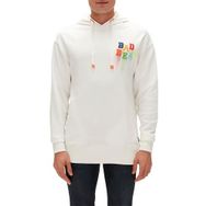Bad Bear 230212005 Rainbow Beyaz Hoodie Erkek Kazak