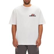 Bad Bear Chamelon Beyaz Baskılı Oversize Erkek T-shirt