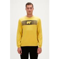 Bad Bear Fancy Crewneck Sarı Erkek Sweatshirt