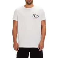Bad Bear Focus Beyaz Baskılı Erkek T-shirt