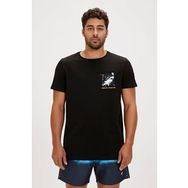Bad Bear Francis Siyah Baskılı Erkek T-shirt