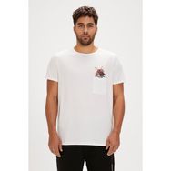 Bad Bear Gotcha Beyaz Baskılı Erkek T-shirt