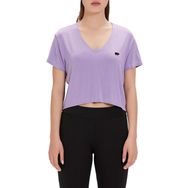 Bad Bear Menas Mor V Yaka Kadın T-shirt