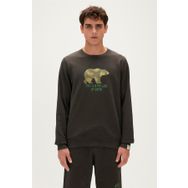 Bad Bear Re-Fınger Crewneck Siyah Erkek Sweatshirt