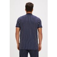 Bad Bear Theo Lacivert Polo Yaka Fermuarlı Erkek T-shirt