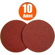 Badem10 10 Adet 115 mm Spiral Avuç Taşlama 40 Kum Cırt Zımpara