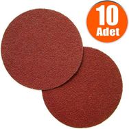 Badem10 10 Adet 150 mm Spiral Avuç Taşlama 40 Kum Cırt Zımpara