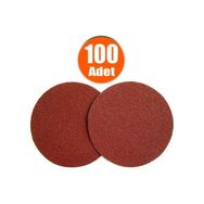 Badem10 100 Adet 115 mm Spiral Avuç Taşlama Jumbo Paket 120 Kum Cırt Zımpara