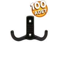 Badem10 100 Adet Portmanto Vestiyer Noktalı Duvar Metal Askı