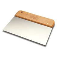 Badem10 22 cm Dekor Geniş Ispatula Ahşap Saplı Spatula