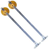 Badem10 25 cm 2 Adet Açık Kahve Metal Açma Kapama Amortisör Piston